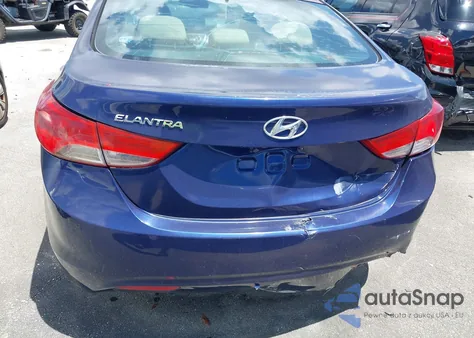 2013 Hyundai Elantra Gls from USA, damaged, VIN 5NPDH4AE9DH156106